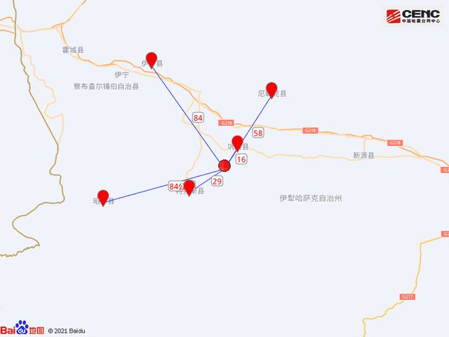 伊犁地震最新动态