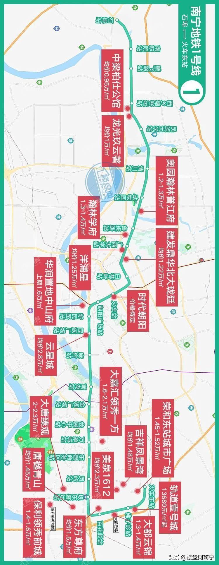 南宁最新全景地图